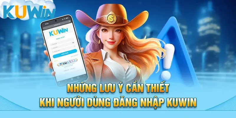 Những lưu ý quan trọng khi đăng nhập KUWIN